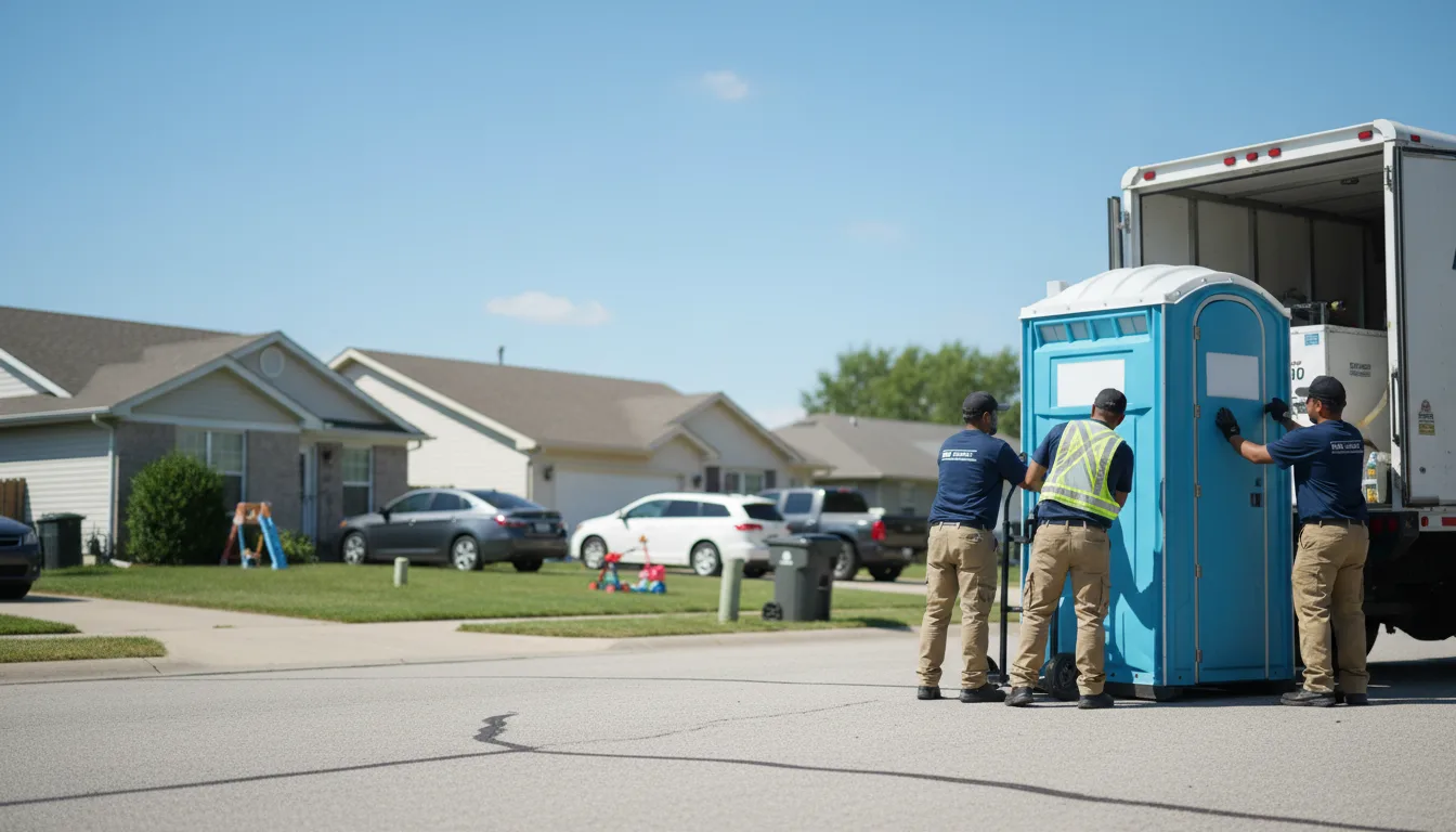 Standard Porta Potty Rentals in Seneca, IL near me